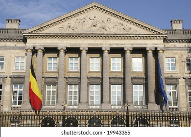 The Belgian Federal Parliament In Brussels