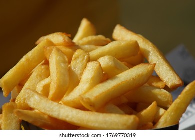 Belgian Fries. Delicious And Golden.