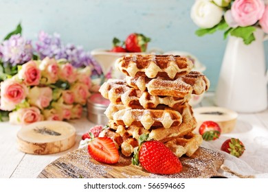 Belgian Waffles 