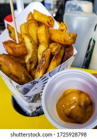 Belgium Fries And Andalouse Sauce