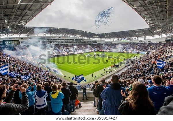 Belgium Gent May 21th 15 Ghelamco Stock Photo Edit Now