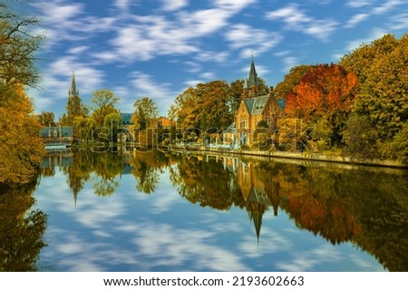 belgium's magnificent historical and touristic city bruges