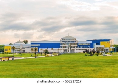 BELGOROD, RUSSIA - JULY 04, 2016: Training And Sports Complex Svetlana Khorkina (Belgorod State University). Walkup Campus.