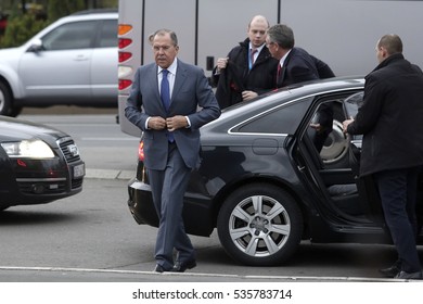 BELGRADE, Belgrade - December 11, 2016: Russian Foreign Minister Sergey Lavrov,Serbia 2016