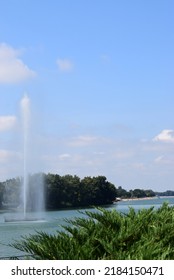 Belgrade Lake Ada Ciganlija On Summer Sunny Day, Serbia