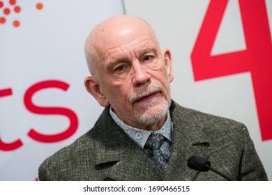 BELGRADE - MARCH 6: John Malkovich At The Film's Festival On March 6, 2020 In Belgrade, Serbia