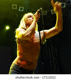 BELGRADE - September 5, 2008 - Iggy Pop