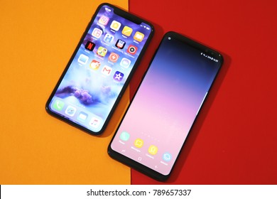 Samsung Galaxy S8 Edge High Res Stock Images Shutterstock