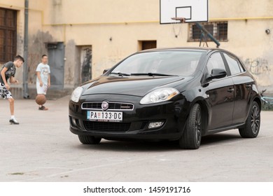 Belgrade, Serbia - July 23 2019 : Fiat Bravo Sport 1.9 Jtdm. 