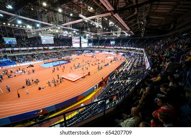 BELGRADE, SERBIA - MARCH 3-5, 2017 European Athletics Indoor Championships In Belgrade, Serbia