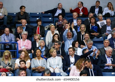 BELGRADE, SERBIA - MARCH 3-5, 2017: Audience, European Athletics Indoor Championships In Belgrade, Serbia