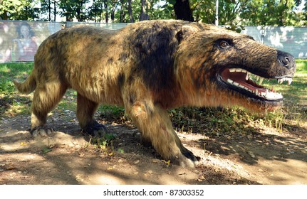 Belgrade Serbiaseptember 30 Andrewsarchus Replicas Dinosaurs Stock ...