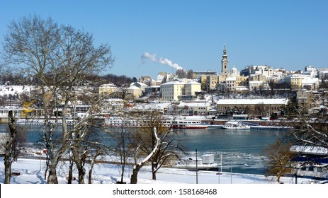 Belgrade Winter Postcard