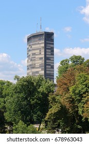 Belgrade,Serbia 17.07.2017. Building Beogradjanka View From Nemanjina Street