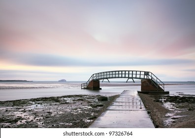 Belhaven bay bridge seascape