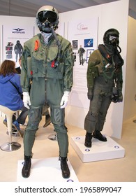 Belin, Germany - May.20.2006: The Flying Suit Of German Airforce Fighter Pilot In The Berlin Airshow 2006