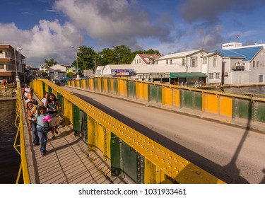 Swing Bridge Belize Images Stock Photos Vectors