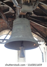 Bell In Big Ben St. Marks' Square In Venice Italy.