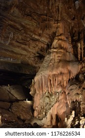 A Bell Shape Cave Formation In Crystal Dome Cavern, Arkansas