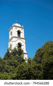 Bell tower in downtown Ojai California