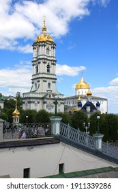 Bell Tower In Pochayiv Lavra In Ukraine