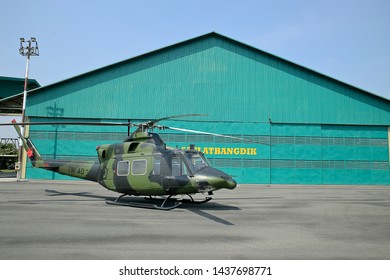 Bell UH-1Y Venom At Ground Forces Air Base, Semarang, Indonesia, 10 September 2017 
