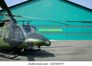 Bell UH-1Y Venom At Ground Forces Air Base, Semarang, Indonesia, 10 September 2017 
