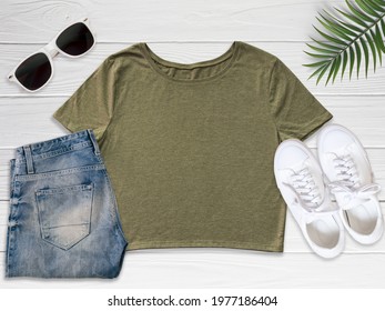 bella canvas heather olive