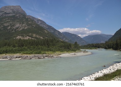 The Bella Coola River Near Hagensborg, British Columbia