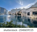 Bellagio fountains in Las Vegas