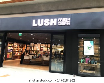 Bellevue Washington - August 10th 2019: Bellevue Square Mall Lush Fresh Handmade Cosmetics