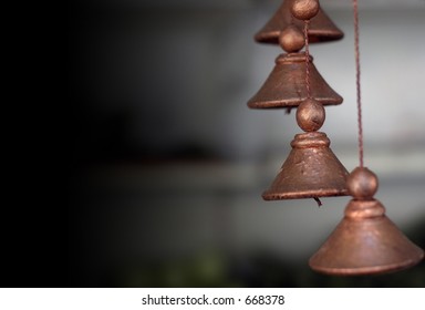 Bells with dark background