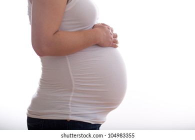 Belly of Pregnant Woman