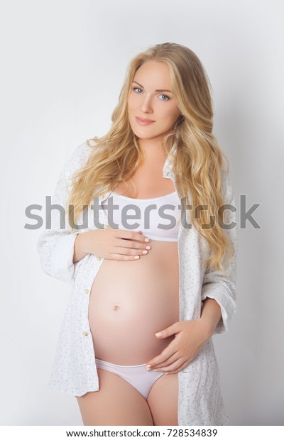 Blonde Pregnant Teen