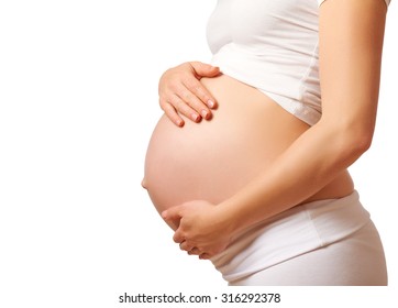 White Pregnant Wife