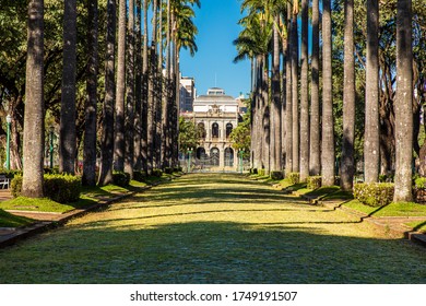Belo Horizonte/Minas Gerais/Brasil - MAI 29 2020: Partial view of the Liberty Palace of Minas Gerais