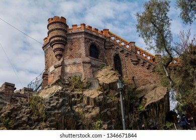 Below View Of Fort At Santa Lucía Hill. 