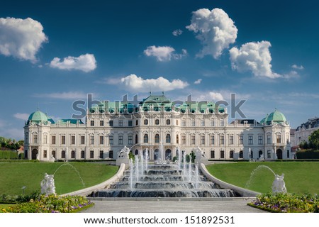Belvedere Castle in Vienna.