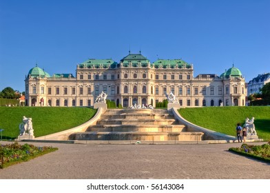 Belvedere Palace Vienna Austria