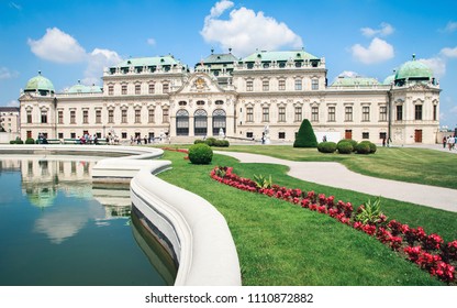Belvedere palace in Wien, Austria