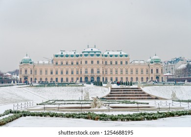 Belvedere Palace At Winter