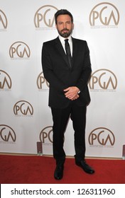 Ben Affleck at the 2013 Producers Guild Awards at the Beverly Hilton Hotel. January 26, 2013  Los Angeles, CA Picture: Paul Smith