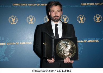 Ben Affleck at the 65th Annual Directors Guild Of America Awards Press Room, Dolby Theater, Hollywood, CA 02-02-13