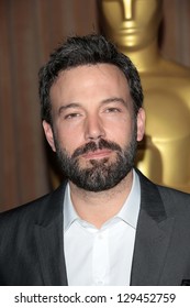 Ben Affleck At The 85th Academy Awards Nominations Luncheon, Beverly Hilton, Beverly Hills, CA 02-04-13