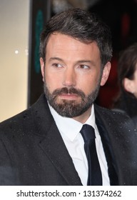 Ben Affleck arriving for the 2013 British Academy Film Awards, at the Royal Opera House, London. 10/02/2013 Picture by: Alexandra Glen