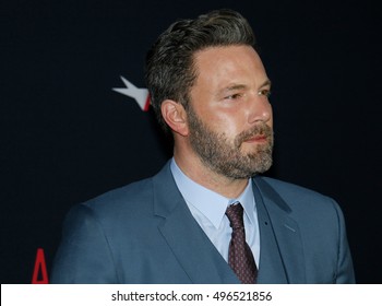 Ben Affleck at the Los Angeles premiere of 'The Accountant' held at the TCL Chinese Theater in Hollywood, USA on October 10, 2016.