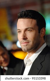 BEN AFFLECK at the world premiere of his new movie "Smokin' Aces" at Grauman's Chinese Theatre, Hollywood. January 18, 2007  Los Angeles, CA Picture: Paul Smith / Featureflash