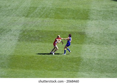 Ben Cousins And Jarrad McVeigh Fight It Out At The 2006 Afl Grand Final