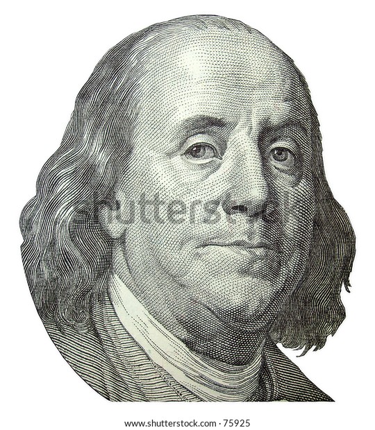 Ben Franklin Portrait Stock Photo (Edit Now) 75925