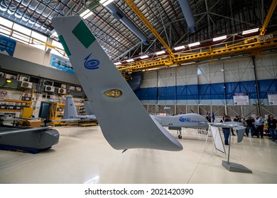 Ben Gurion Airport, Israel - May 04, 2021: The Wingtip Of The 